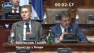 Ministar Bratislav Gašić: Neka rezultati sude