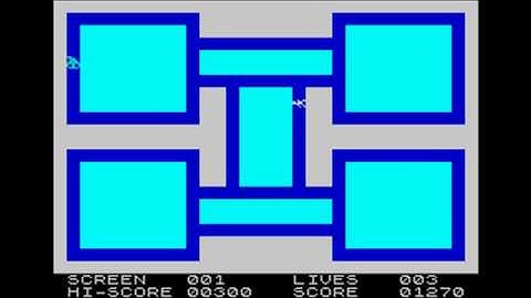 Maze Game ZX Spectrum © 1984 Dorling Kindersley