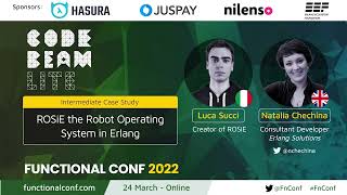 ROSiE the Robot Operating System in Erlang by Natalia Chechina & Luca Succi #CodeBEAMLite #FnConf 22