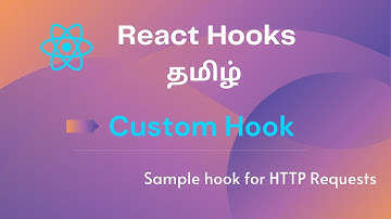 React Reusable custom hook explained in Tamil with examples | Reusable hooks for API requests React