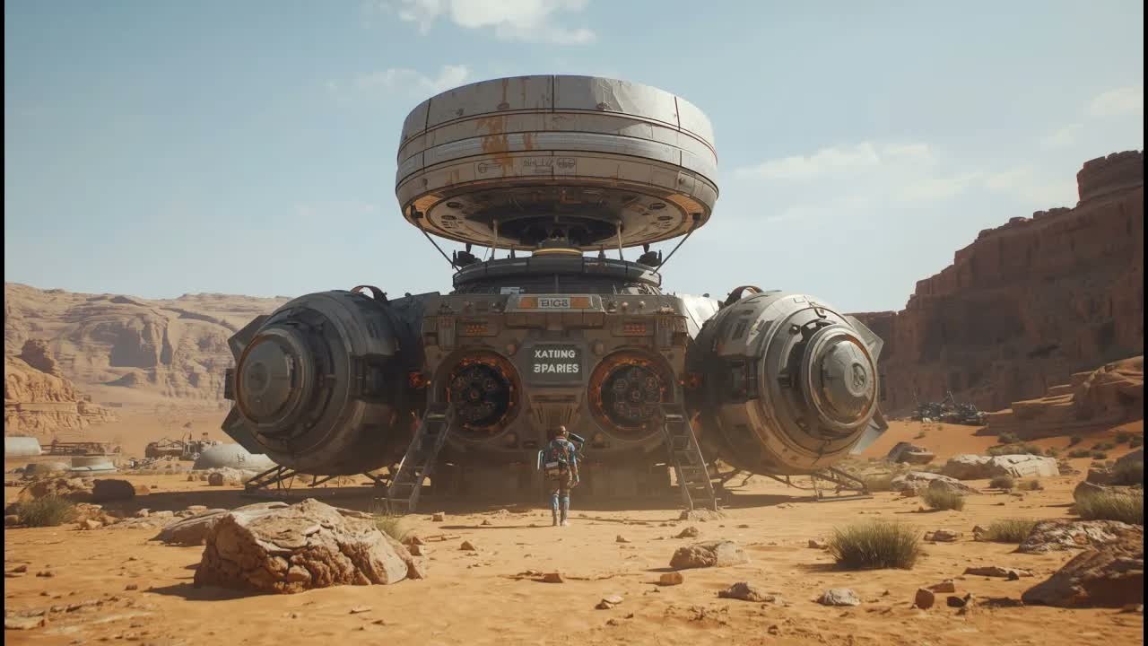 117 Years Abandoned in Deep Desert—One Human Mechanic Dared to Turn It On ｜ Best HFY｜ Sci-Fi Reddit