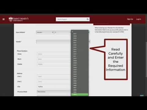 SMUfit Community Member - How to create a Member Portal   Account