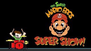 Video thumbnail of "Super Mario Brothers Super Show Intro (Drum Cover) -- The8BitDrummer"