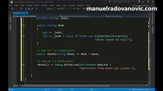 What's new in C# 7.0 - #3. Expression Bodied Members