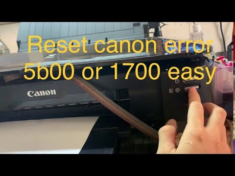 video Reset Máy In Canon IX6770