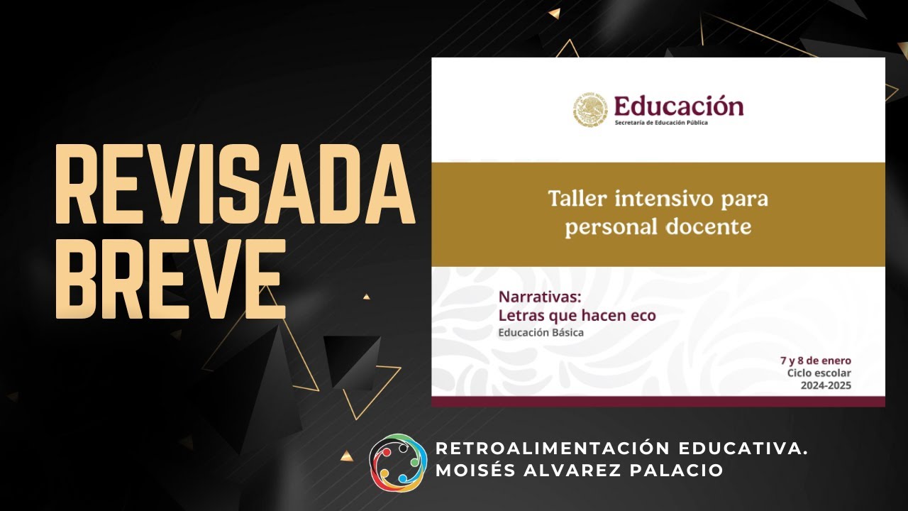 TALLER INTENSIVO PARA EL PERSONAL DOCENTE. NARRATIVAS. LETRAS QUE HACEN