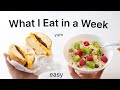 What I eat in a Week {realistic + vegan} in Berlin &amp; NYC