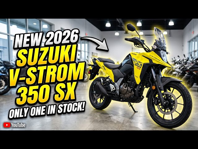 NEW 2026 Suzuki V-STROM 350 SX – The Adventure Bike That Could