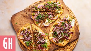 Lamb Naan Pizza Creative Cooks Good Housekeeping UK
