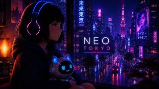 Neo Tokyo After Midnight 🇯🇵Cyberpunk LoFi for Study & Deep Focus