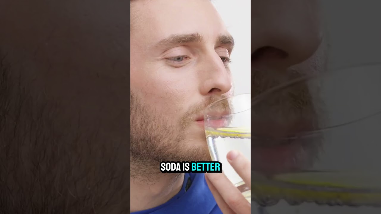 Why Sparkling Water Beats Soda – 40 Second Health Hack!