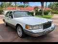 This 49K Mile 1990 Lincoln Town Car on the Panther Platform was a Car Ford Never Intended to Build