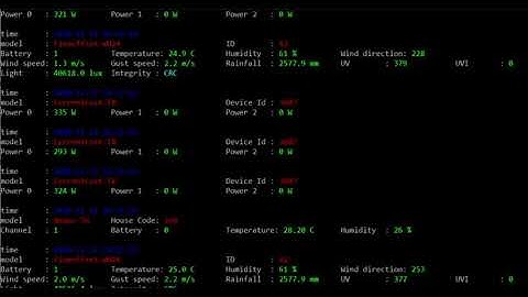 Decoding unencrypted 433MHz transmitters