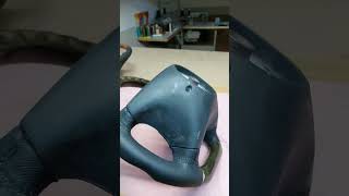 Orjinal ahşap Amg tasarım Deri direksiyon dikimi Kuşgözü #mercedes #reels #keşfet #restoration