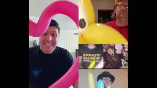 #duet with professor_j_duh_clown #balloonchain #balloonartistsoftiktok #balloonartist