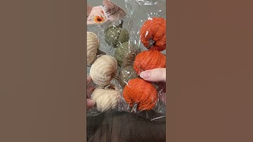 Quick & Easy Fall Craft Using Dollar Tree Rub-on Transfers / DIY Fall Pumpkin Decor