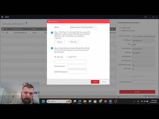 How to Reset Hikvision IP Camera - YouTube
