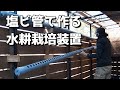 【40代無職バツイチ家を買う#144】塩ビ管を利用して水耕栽培を行えば野菜不足も解決です