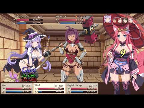 Sakura Dungeon - level 20, abyssal mode (Ceri and hammer girl)