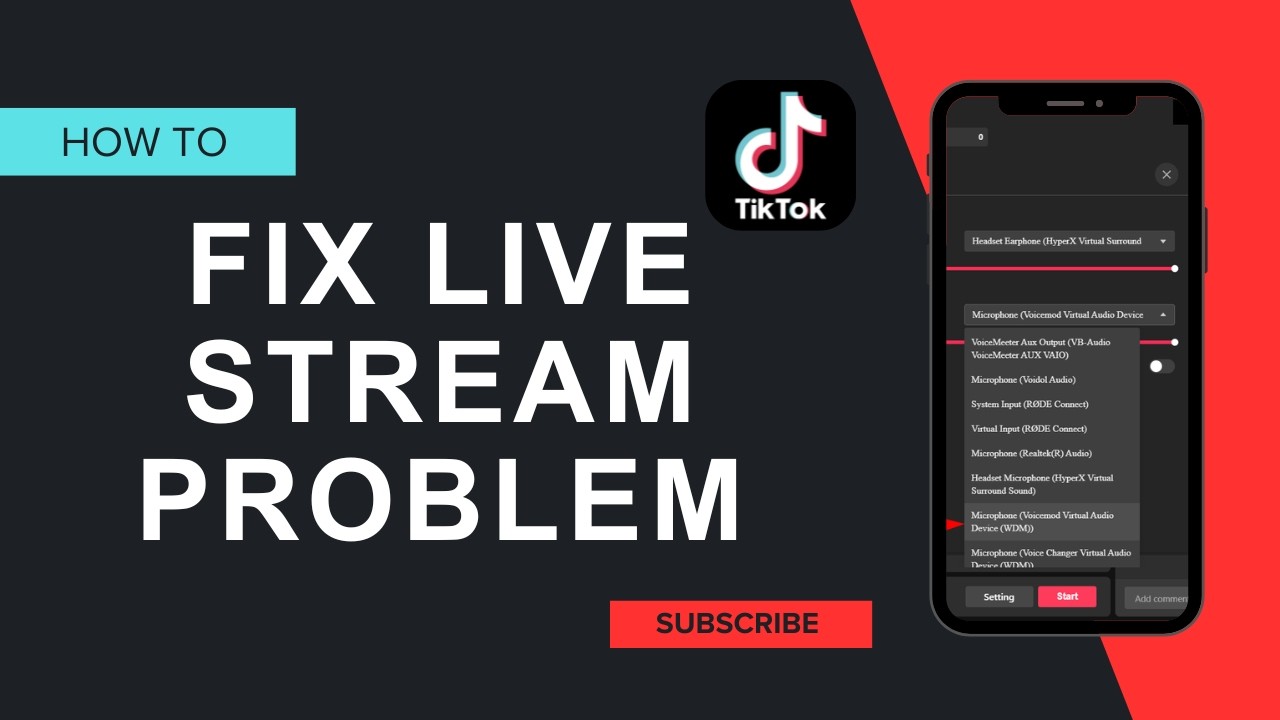 How to fix tiktok live stream problem ! - YouTube