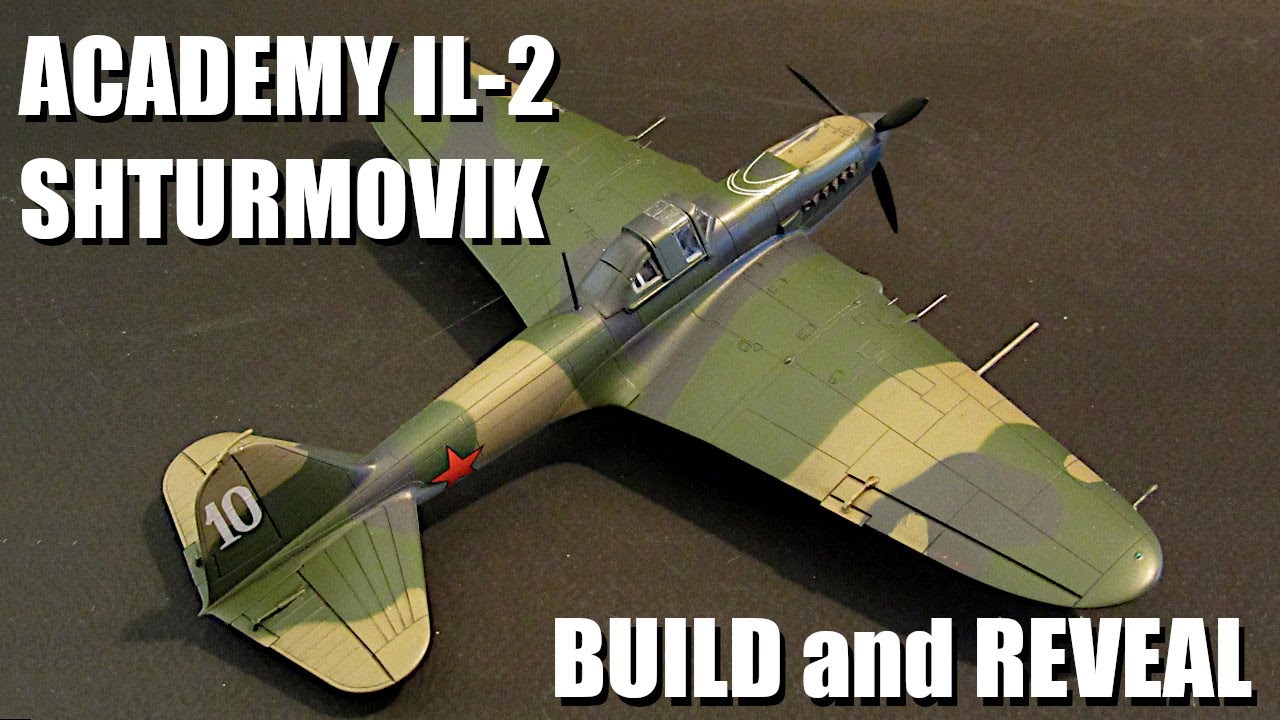 The flying tank: 1/72 Academy IL-2 Shturmovik ~ build and reveal
