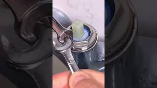 How to remove and replace a faucet valve cartridge