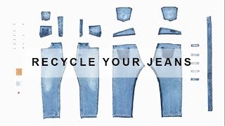 How To Recycle Your Jeans (1/3) 