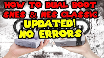 How To: SNES Classic Edition NES Mini Dual Boot Mod UPDATED VERSION NO ERRORS!