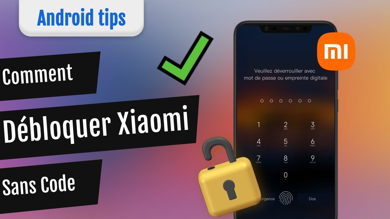 【Facile】Débloquer un téléphone XIAOMI REDMI sans code 🔐 - YouTube