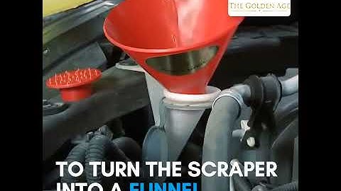 TrueGoldenAge.com | Magic Cone Ice Scraper