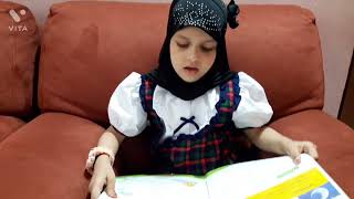Student Of Tiny Scientists Academy | Reading a Poem by her own tune 📚