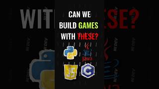 Can You Make Games Without C++ or C#?🤔 #coding #gamedev #funny #ytshorts