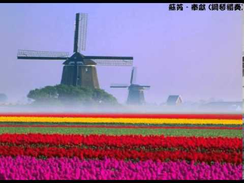 蘇芮 - 奉獻 (鋼琴獨奏譜附歌詞 與原曲CD同調完整版) - 翁孝良