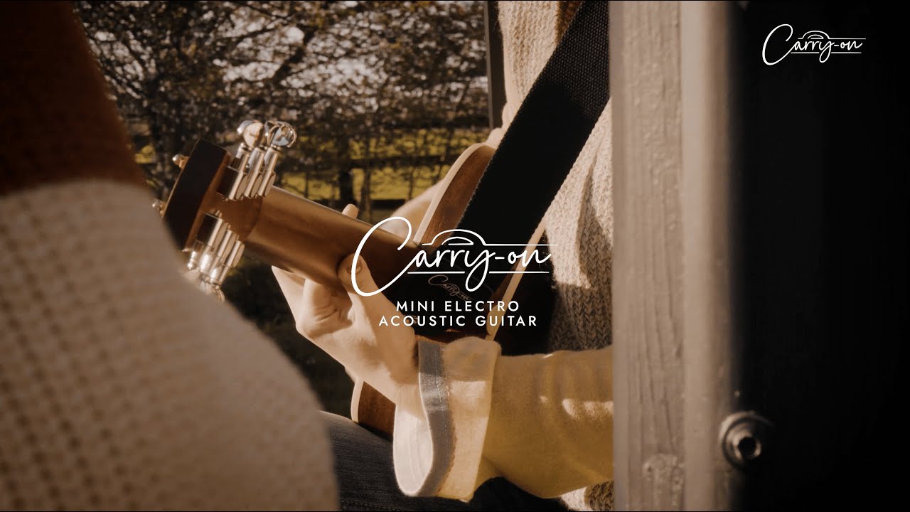 Carry-on Mini Electro Acoustic Guitar | Plug In & Play Anywhere