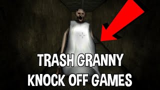 TRASH Granny Knock Off Games screenshot 3