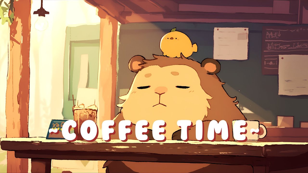 Lofi Capybara Radio - Study & Chill Music Mix ~ Cozy Atmosphere ~ 🌸 ☕