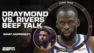 DRAYMOND GREEN vs. AUSTIN RIVERS BEEF 🚨 cStephen A. & Mad Dog react 🔥 | First Take Exclusive