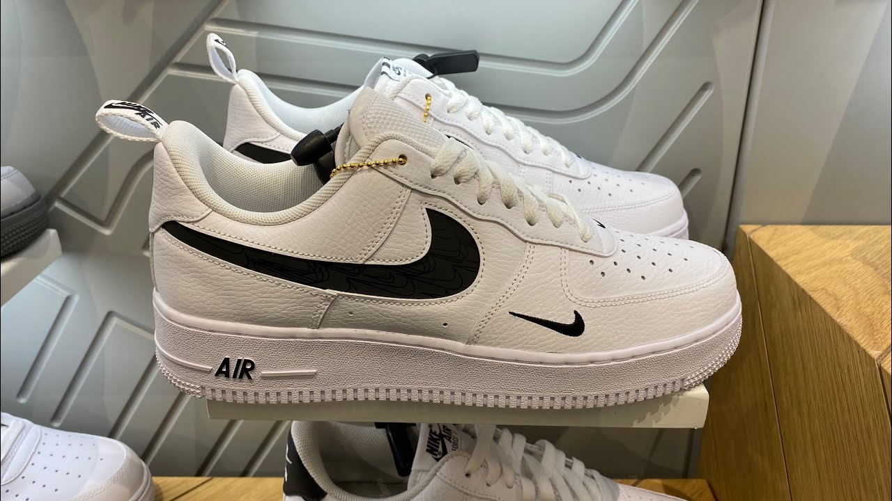 Nike Air Force 1 Low “Multi-Etch Swoosh - White” - Style Code