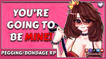 Lewd ASMR | Pegging Obsessed Yandere Kidnaps You on Valentines Day | F4M | Femdom Pegging Roleplay