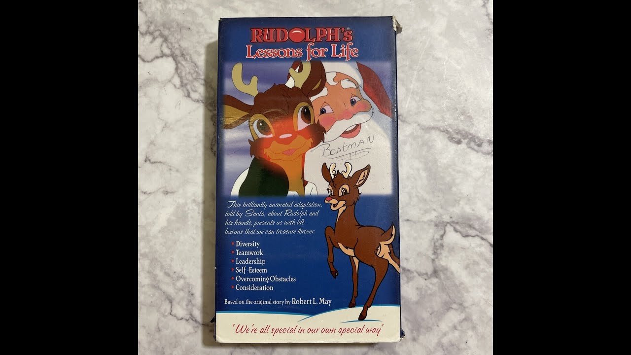 What's After the Static on My Rudolph's Lessons for Life VHS? - YouTube