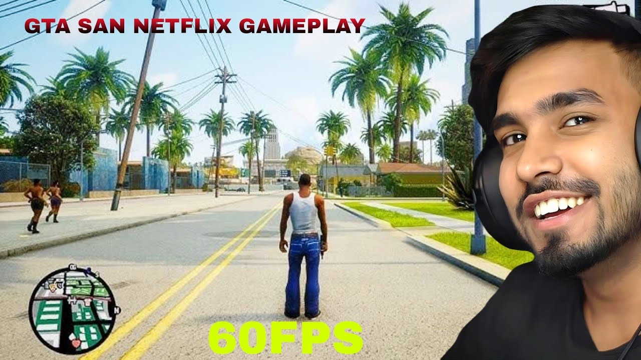 GTA SAN ANDREAS DEFINITIVE EDITION | Netflix Graphics Mod Gameplay ...