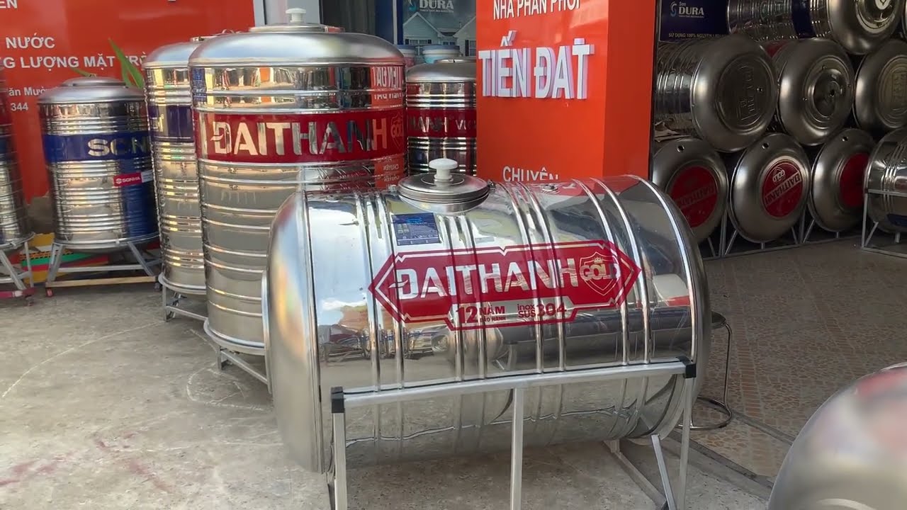 Nên chọn Bồn nước inox Đại Thành dạng Đứng hay Ngang