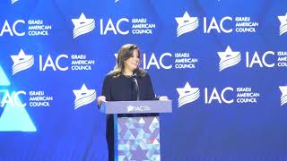 Elise Speaks at Israeli American Council Summit 09.20.2024 Wealth