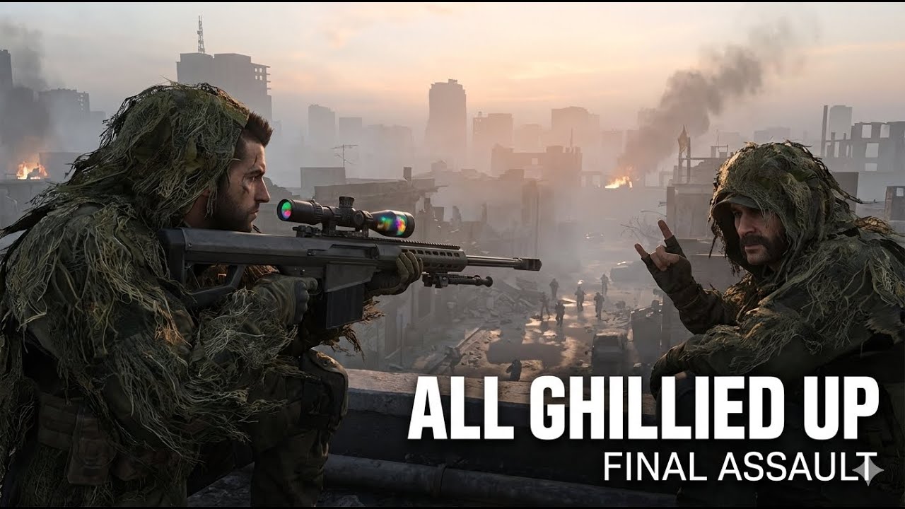 Legendary Call of Duty Sniping Mission  Epic COD4 MW1 Sniper Gameplay 