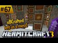 Hermitcraft 7: cleaning up xBCrafted's mess with a redstone item sorter! ep 67