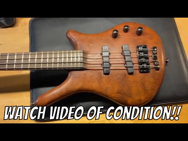 2000 Warwick Thumb Made in Germany Neck Thru NT 4 String Bass