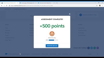 Security Specialist - Data Security : Control Access to Fields Unit ( Salesforce Trailhead )