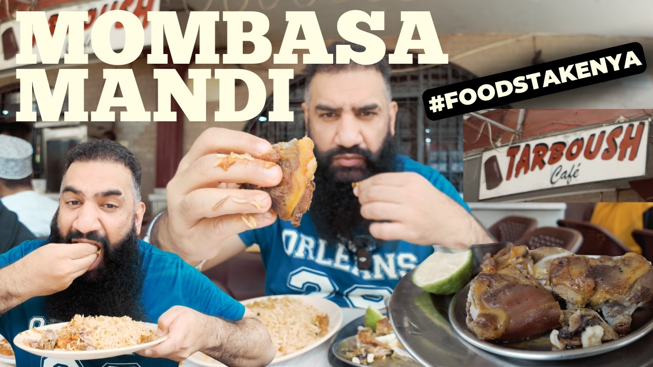 Mombasa Lighthouse & Famous Mandi at Tarboosh Restaurant | Mombasa Street Food Adventure