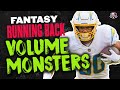 Running Back Volume Monsters - Running Backs to Carry Your Team - 2022 Fantasy Football Advice