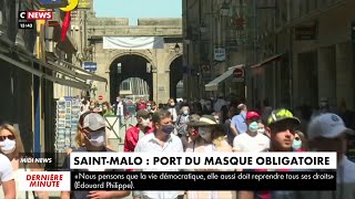 Saint-Malo : port du masque obligatoire